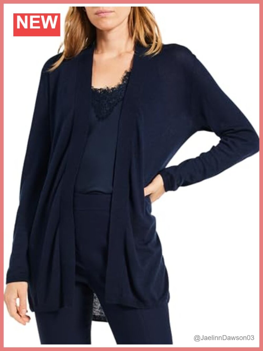 NIC+ZOE All Year Back of Chair Cardigan Long Sleeve